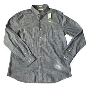 NWT Hawker Rye dress shirt, size XL TALL, 100% cotton